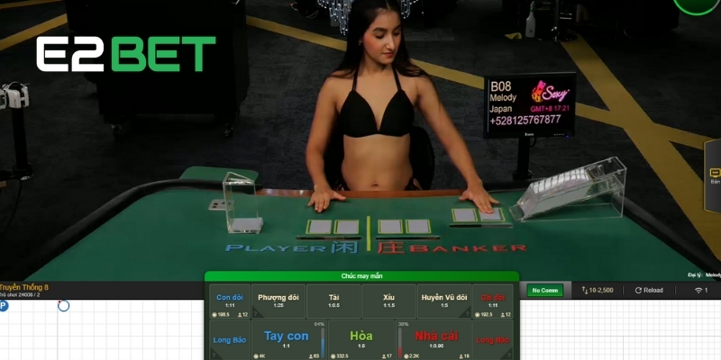 Khái quát cách chơi Baccarat E2BET